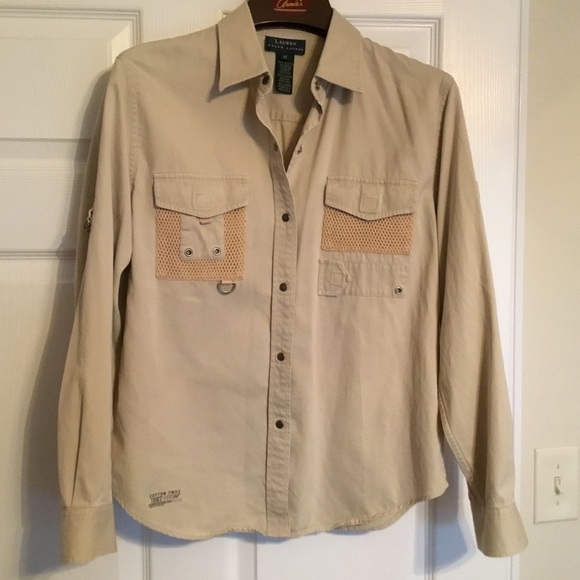 Ralph Lauren Tops - CLEARANCE. Ralph Lauren Snap up Front Top